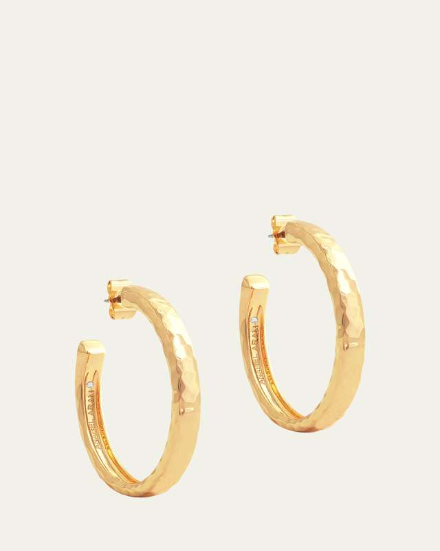 Farrier Medium Hoop Earrings